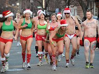 Speedo Run 波士顿寒冬比基尼慈善捐助跑15