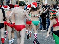 Speedo Run 波士顿寒冬比基尼慈善捐助跑4